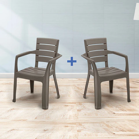 Silla Barú Con Brazos X 2 Und