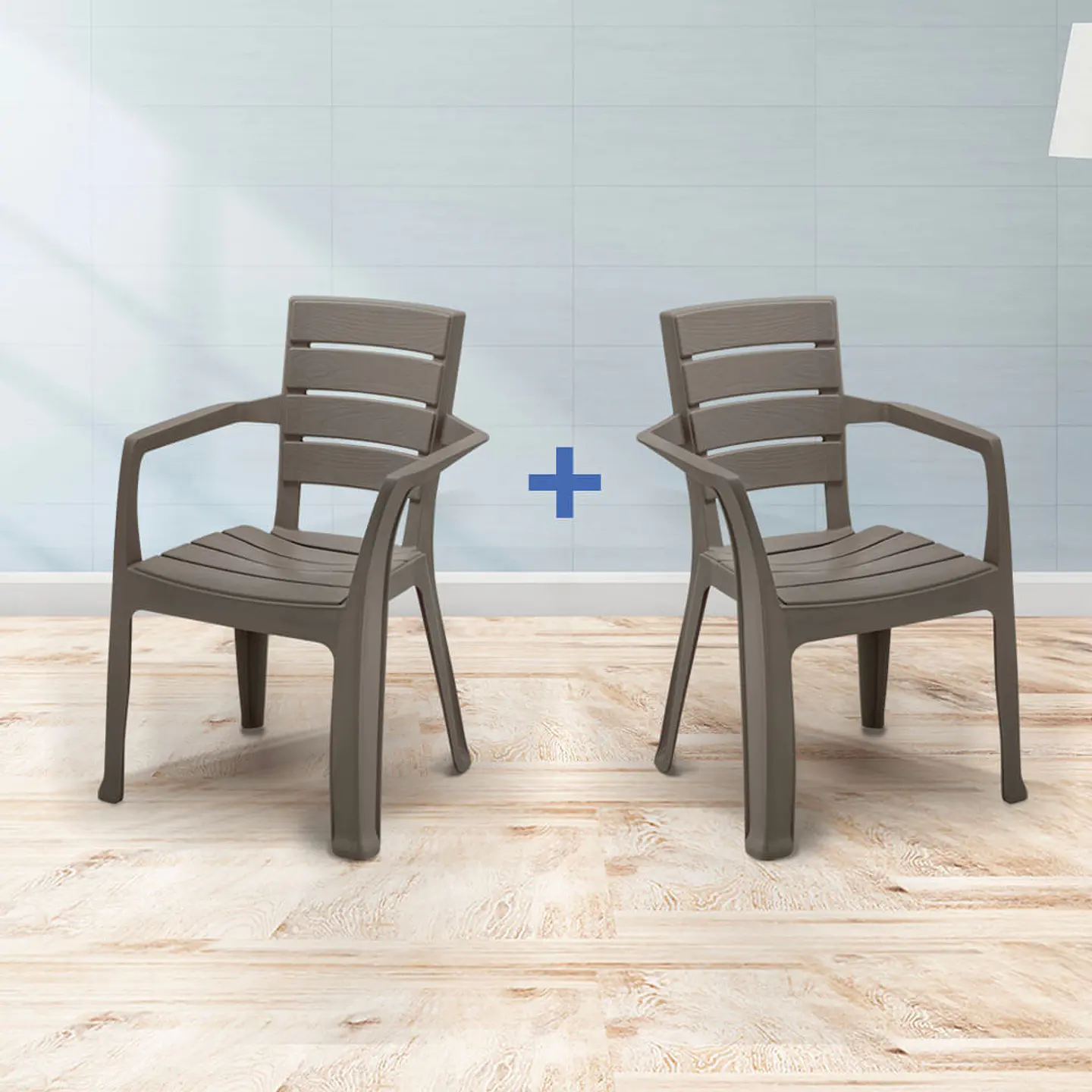 Silla Barú Con Brazos X 2 Und 1