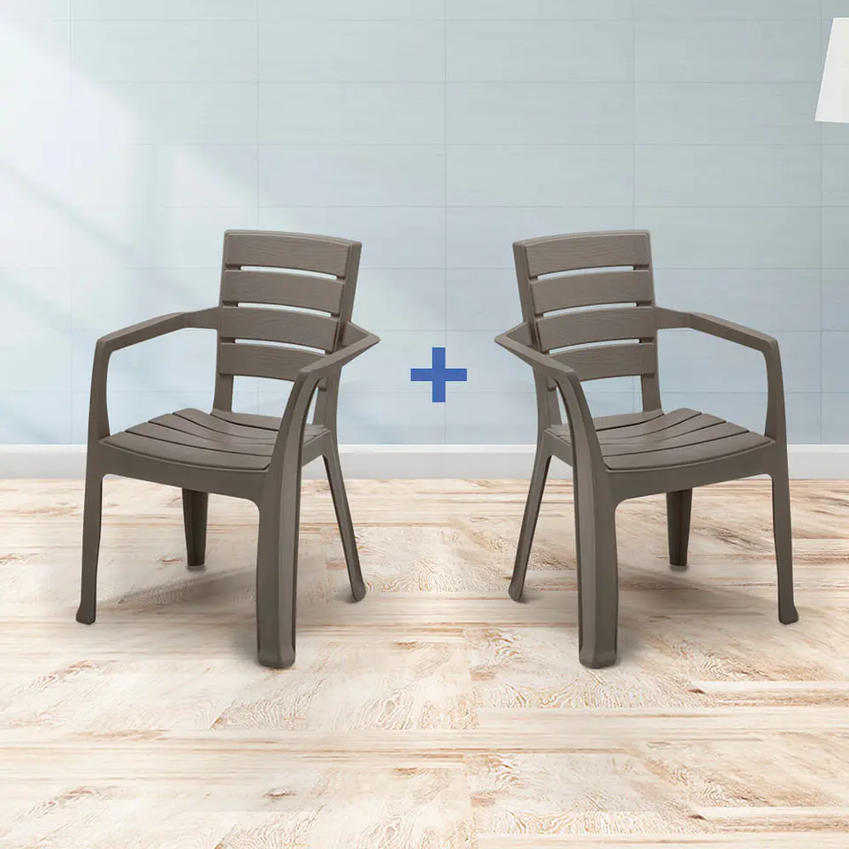 Silla Barú Con Brazos X 2 Und 1