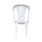 Silla Plástica económica sin Brazos Santiago Blanca Perla - Miniatura 3
