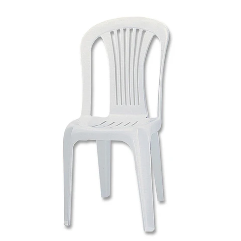 Silla Plástica sin Brazos Lima Blanca