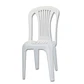 Silla Plástica sin Brazos Lima Blanca - Miniatura 1