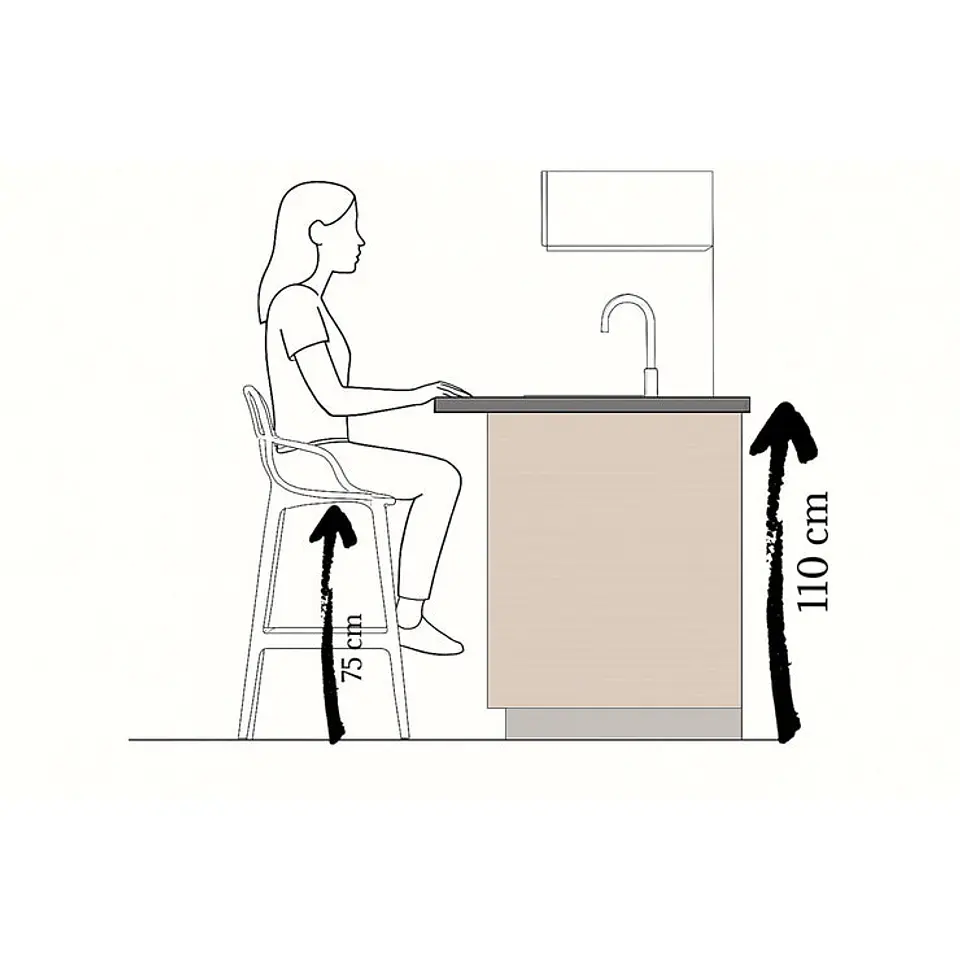 Silla Sidney de Barra Negra 6