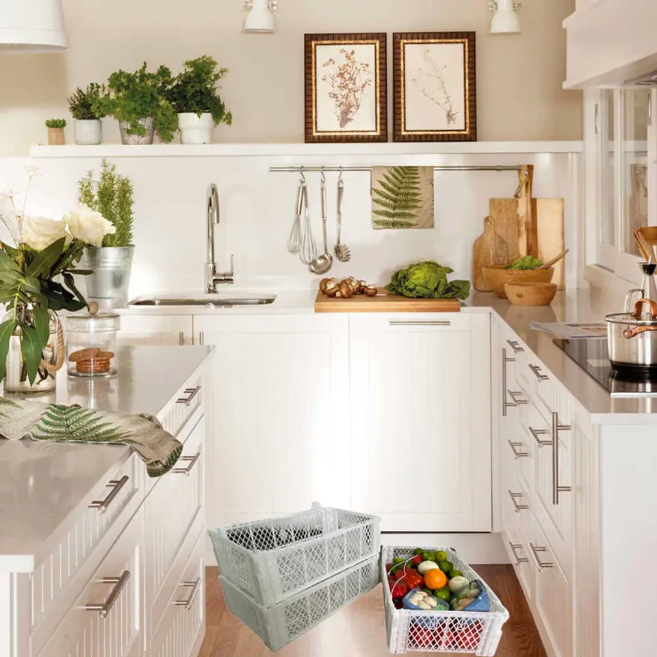 Canastilla plegable ser por 10 unidades 3