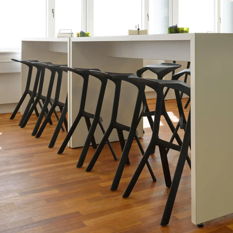 Silla de Barra Niza Negra 6