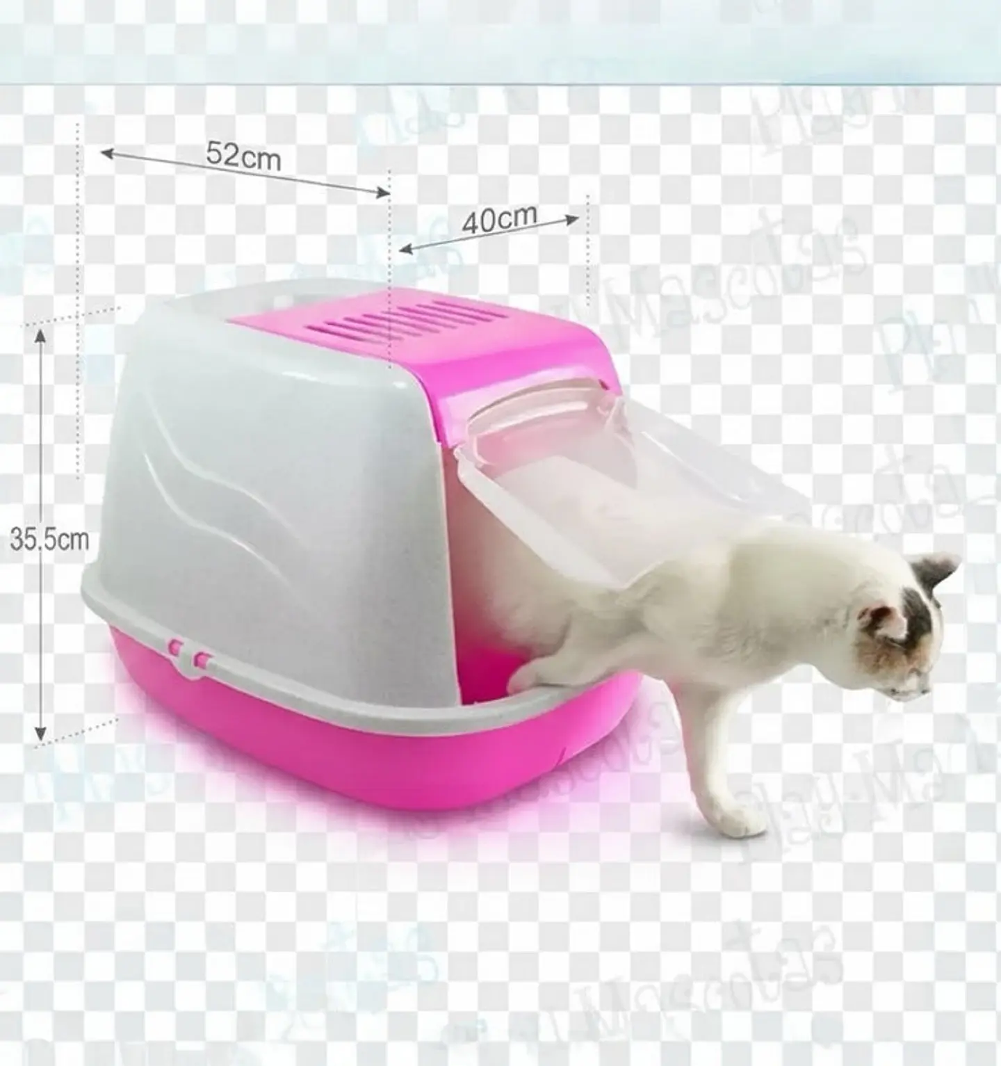 Arenero para Gato Adulto tipo Iglú 5