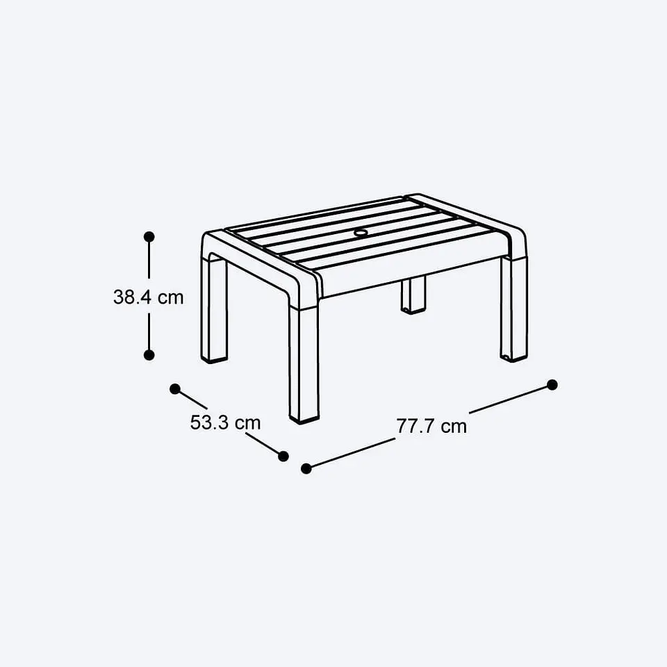 Sala Barú 5 Puestos, 2 Sillones, 1 Sofá Triple, 1 Mesa de Centro 9