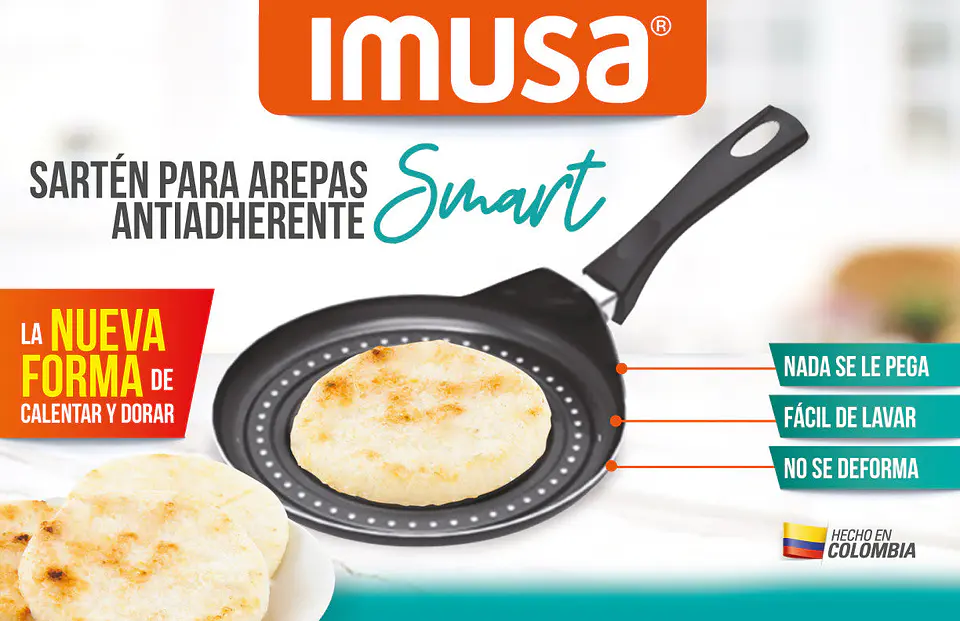 Sartén para Arepas Smart Antiadherente / Imusa 3