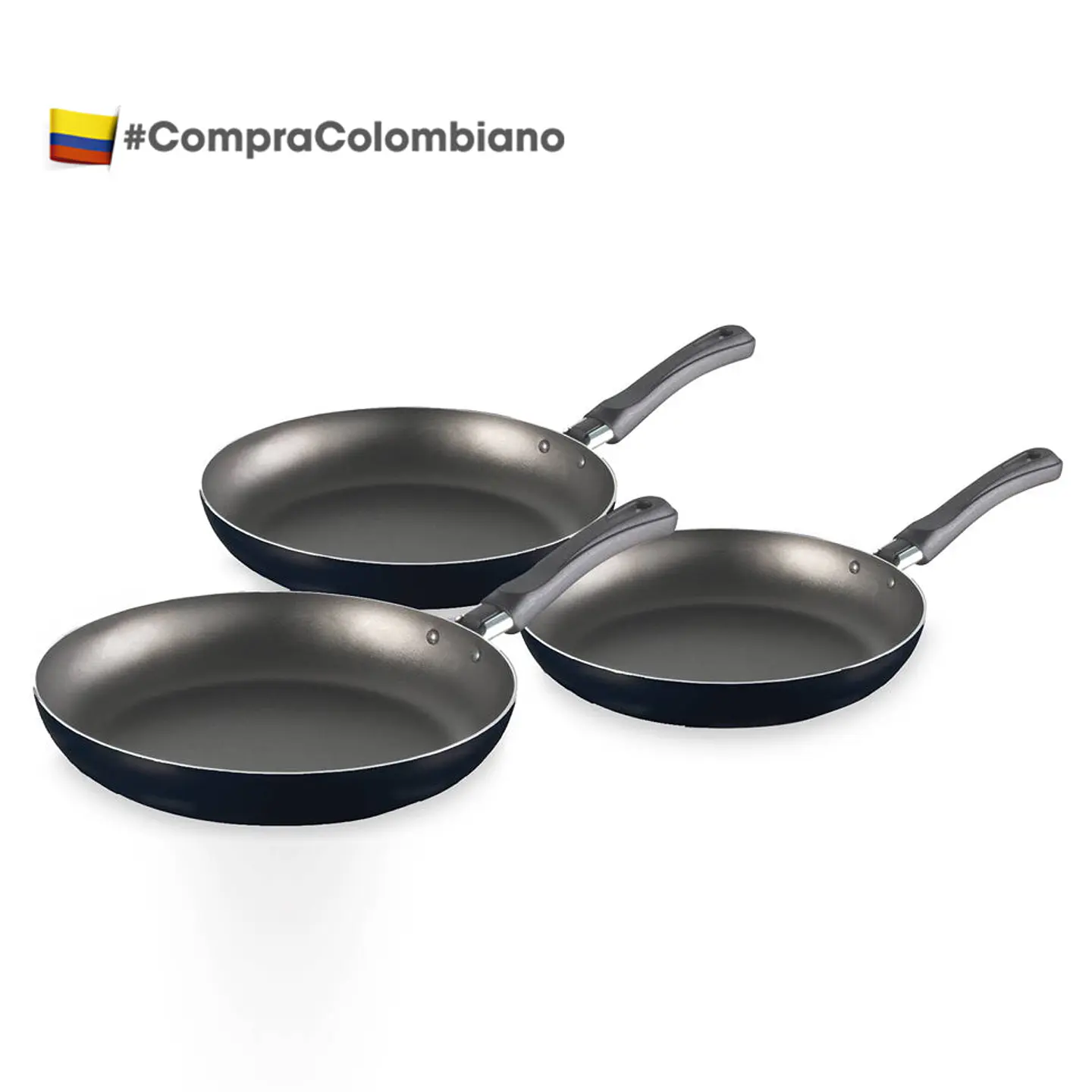 Set de Sartenes de 18 - 20 y 24 cm / Imusa 1
