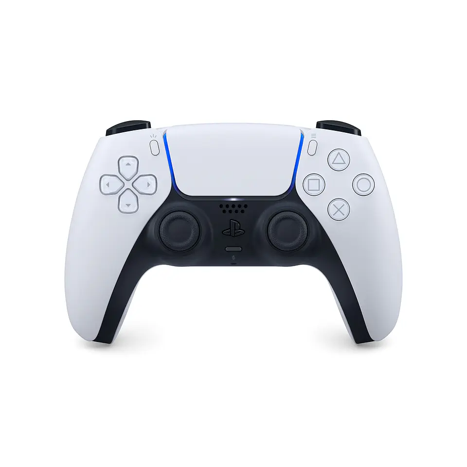 Control PLAYSTATION PS5 DualSense Blanco y Negro 1