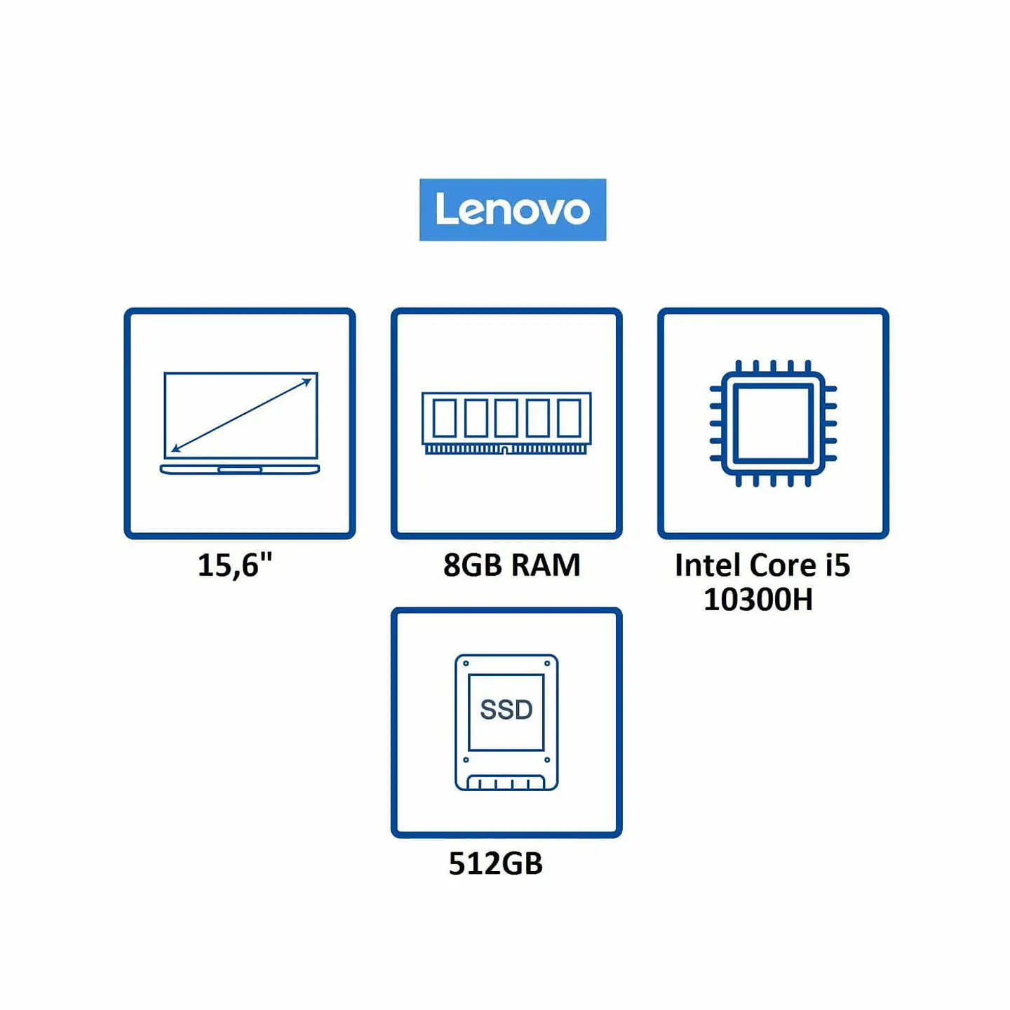 Computador Portátil Gamer LENOVO 15,6