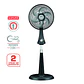 Ventilador Turbo Silence Compact 2 en 1 Negro / Samurai - Miniatura 4