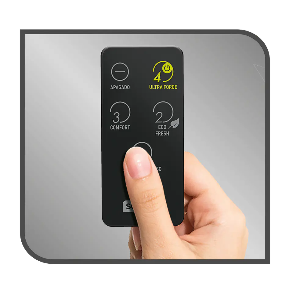 Ventilador Pedestal Silence Force Control Remoto / Samurai 4