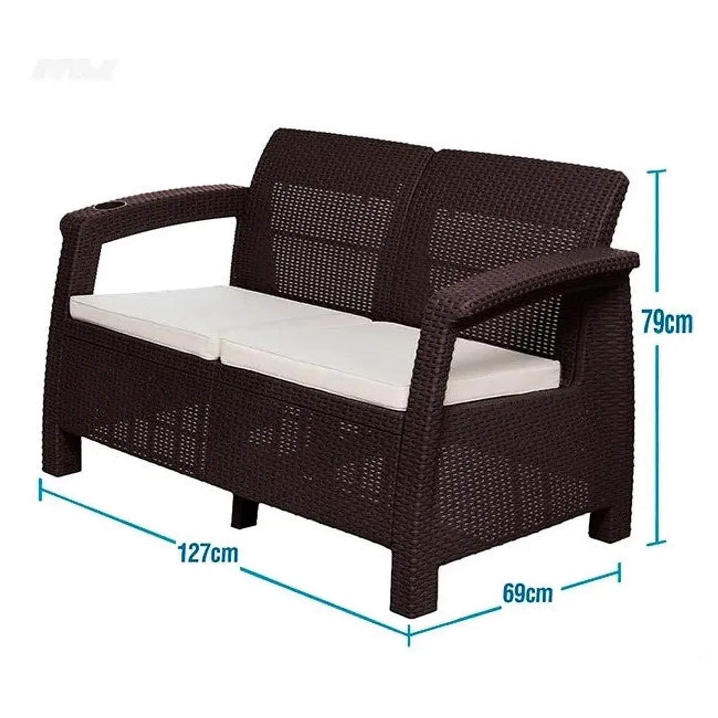 Juego de Sala Ferrara Premium Wengue / MQ 3