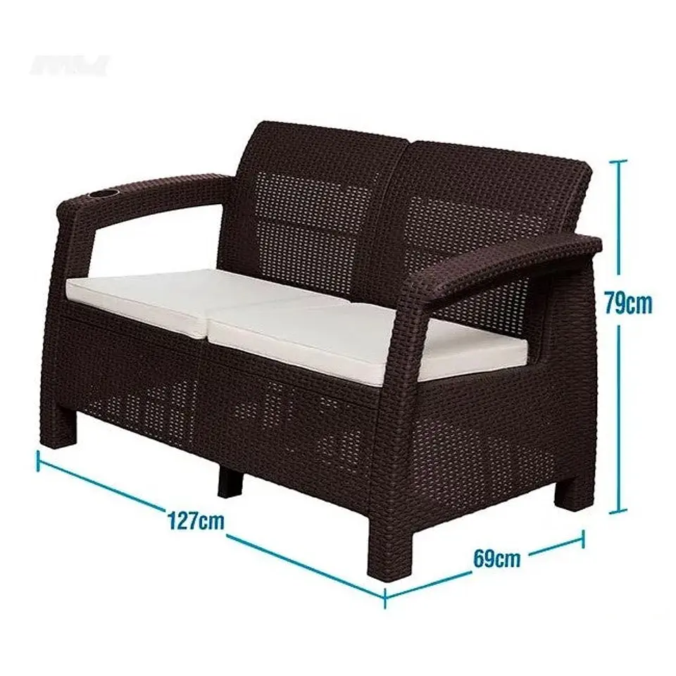 Juego de Sala Ferrara Premium Wengue / MQ 3