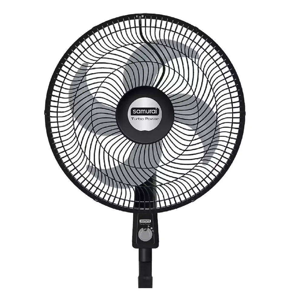 Ventilador Turbo Power Pedestal Negro / Samurai 2