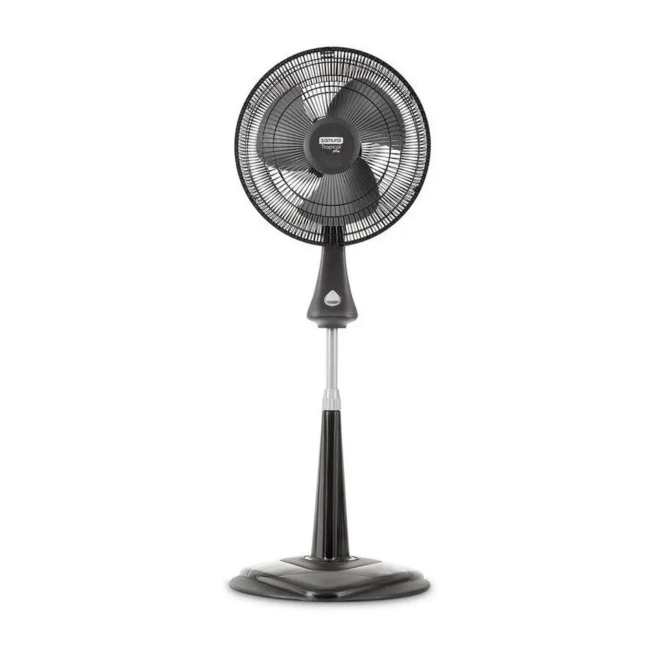 Ventilador Pedestal Tropical Plus Negro / Samurai 1