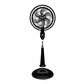 Ventilador 2 En 1 SAMURAI Silence For Maxx VE77C0I0 Negro - Miniatura 1