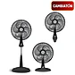 Ventilador Samurai Turbo Silence Maxx 3 en 1, 3 Velocidades, Negro - Miniatura 3