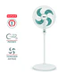 Ventilador Samurai Air Maxx Blanco Con Azul 3 Velocidades 4 Aspas - Miniatura 1
