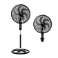 Ventilador Altezza Pro 18 2 En 1 6 Aspas Mp Negro Asf Pg2988b - Miniatura 1