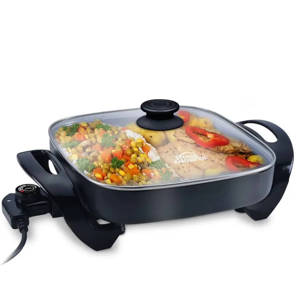 Sarten Electrico Cuadrado 30X30cms 2