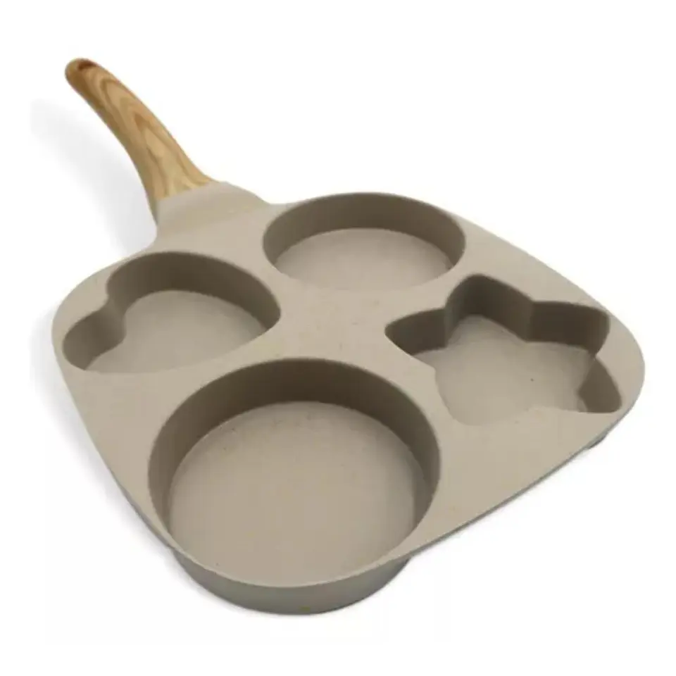 Sarten Antiadherente Cocina Molde Figuras 4 Espacios 3