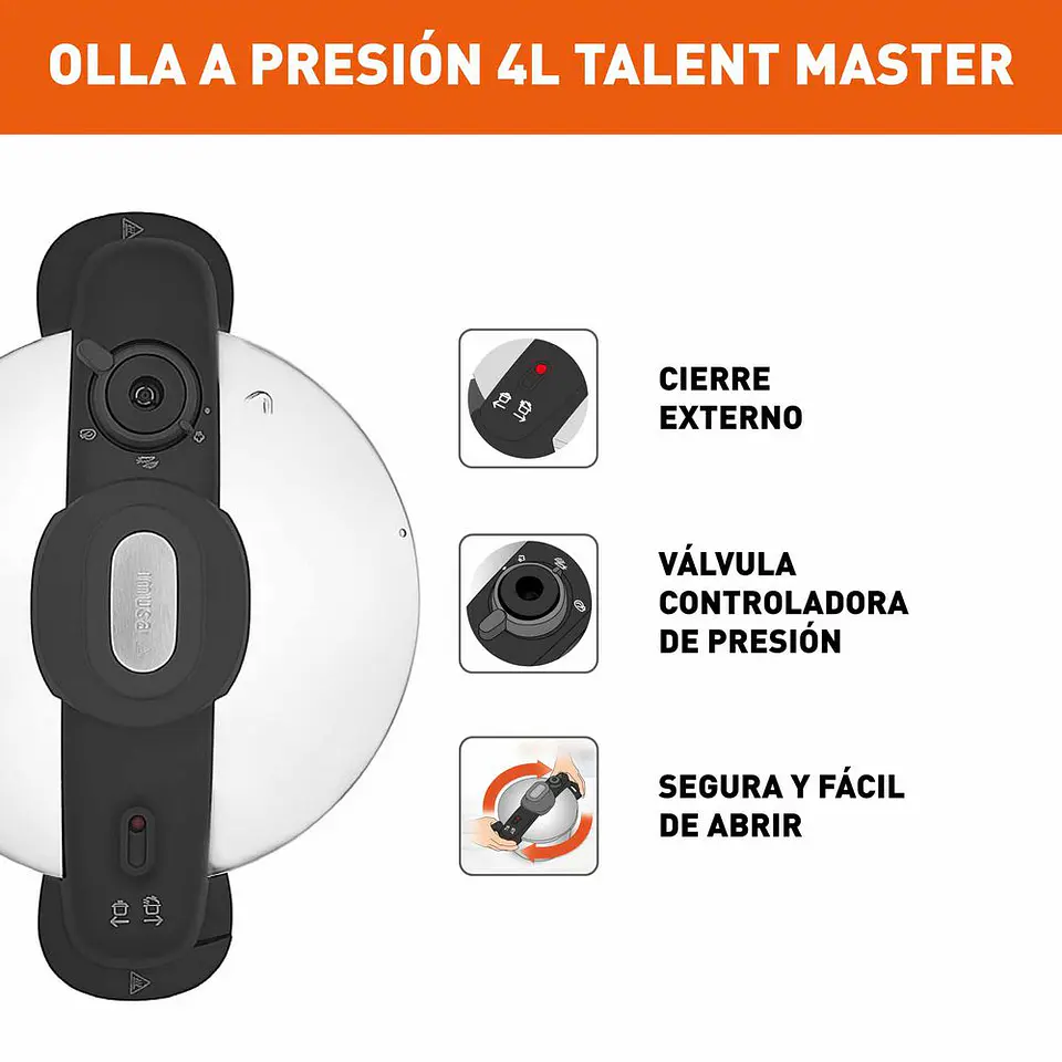 Olla IMUSA 4 Litros 4