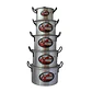 Juego De Ollas Bateria De Ollas 5 Piezas En Aluminio - Miniatura 2