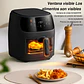 Freidora De Aire 12 Litros Xhome 2400W Pantalla Táctil Digital - Miniatura 2