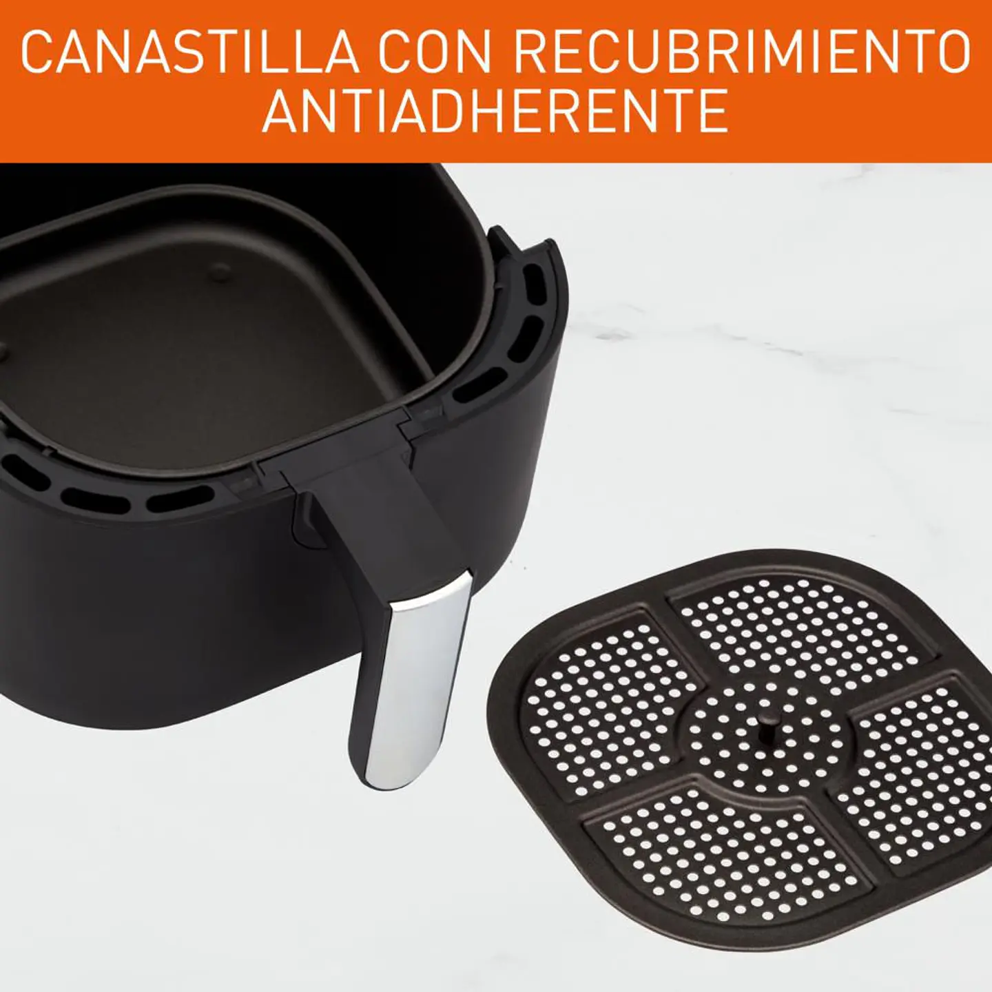 Freidora de aire Easy Fry One IMUSA 3.5 Litros Mecánica Negro EZ130856 5