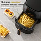 Freidora De Aire 12 Litros Xhome 2400W Pantalla Táctil Digital - Miniatura 3