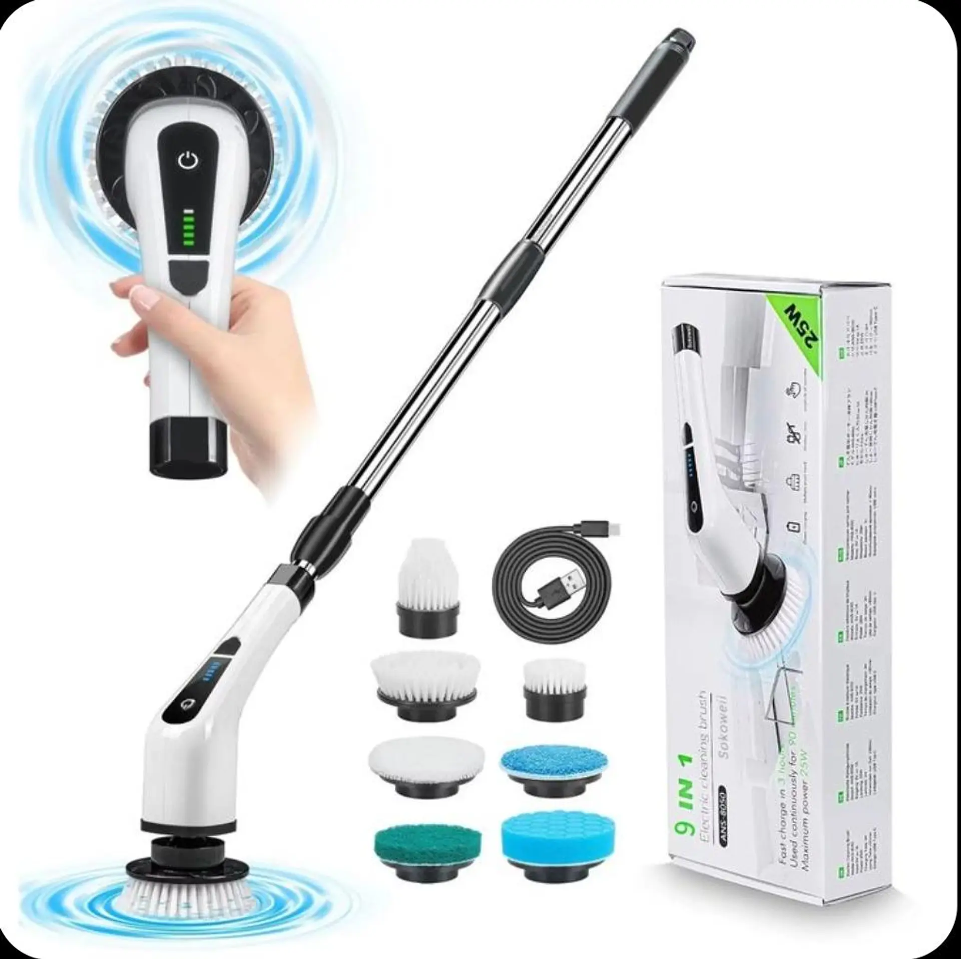 SmartClean Pro 9X – Cepillo Inalámbrico Inteligente 2