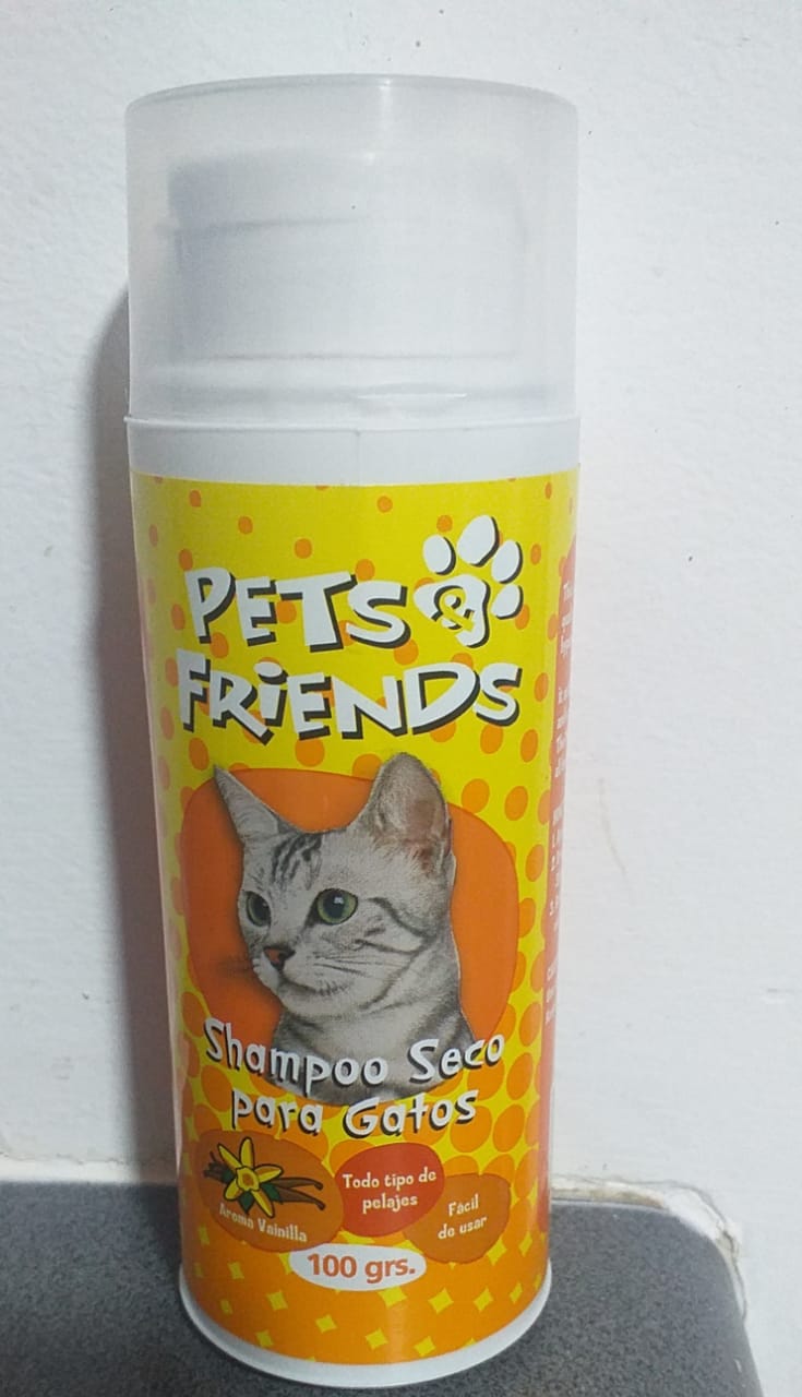 Shampoo Seco para Gatos.
