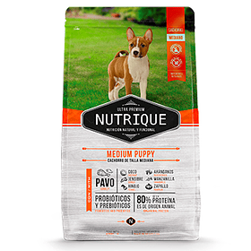 Nutrique Perro Cachorro Mediana 3kg  (se trae a pedido)