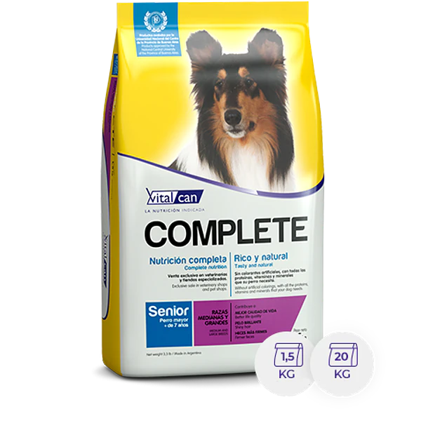 Complete Perro Senior  3KG 2