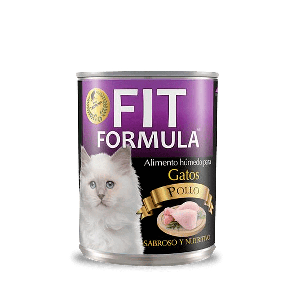 Pack Fit formula Gato Lata 6x290gm sabor pollo