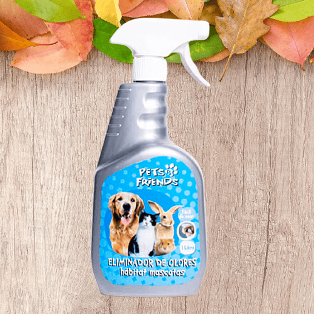 Eliminador de olores para mascotas 1litro Pets & Friends