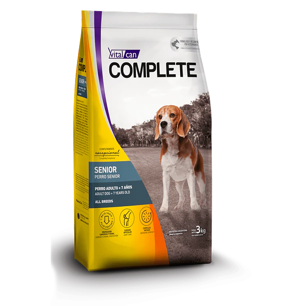 Complete Perro Senior  3KG 1