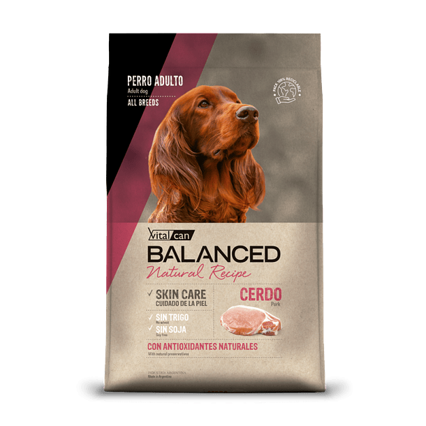 Balanced Perro Exclusive Recipe Cerdo y Arroz 3KG 1