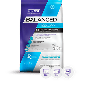 Balanced Perro Adulto Raza Mediana 12KG