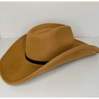 SEMI  NUEVO Sombrero Cowboy de Paño  2