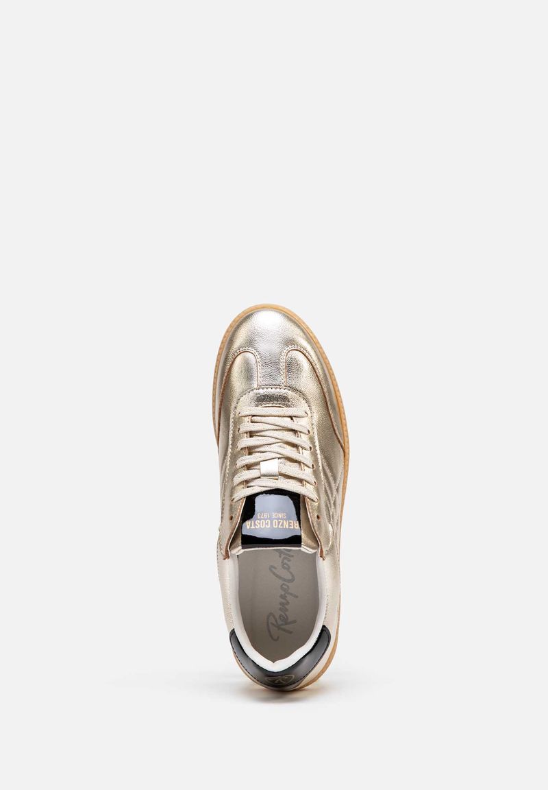 Luxe SNEAKERS BRILLIO ORO BLACK 4