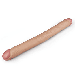 Dildo Consolador para Doble Penetración Extra Grande y Grueso 46 cm