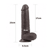 Dildo Consolador Piel Deslizante 23 cm