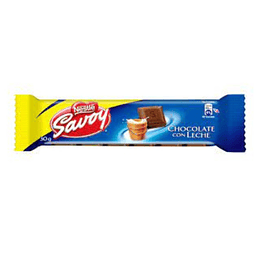 Chocolate Savoy leche 30 GR