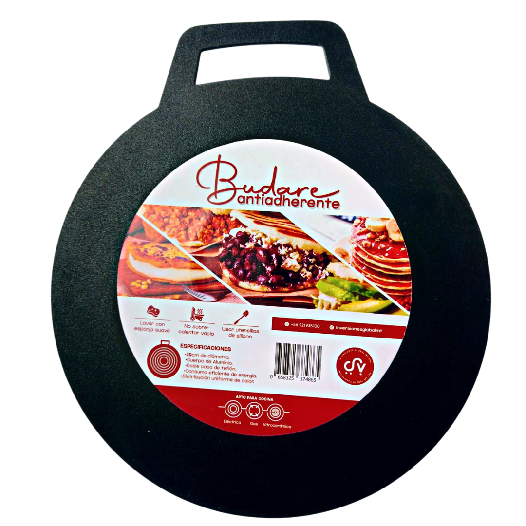 Budare Antiadherente 30cm