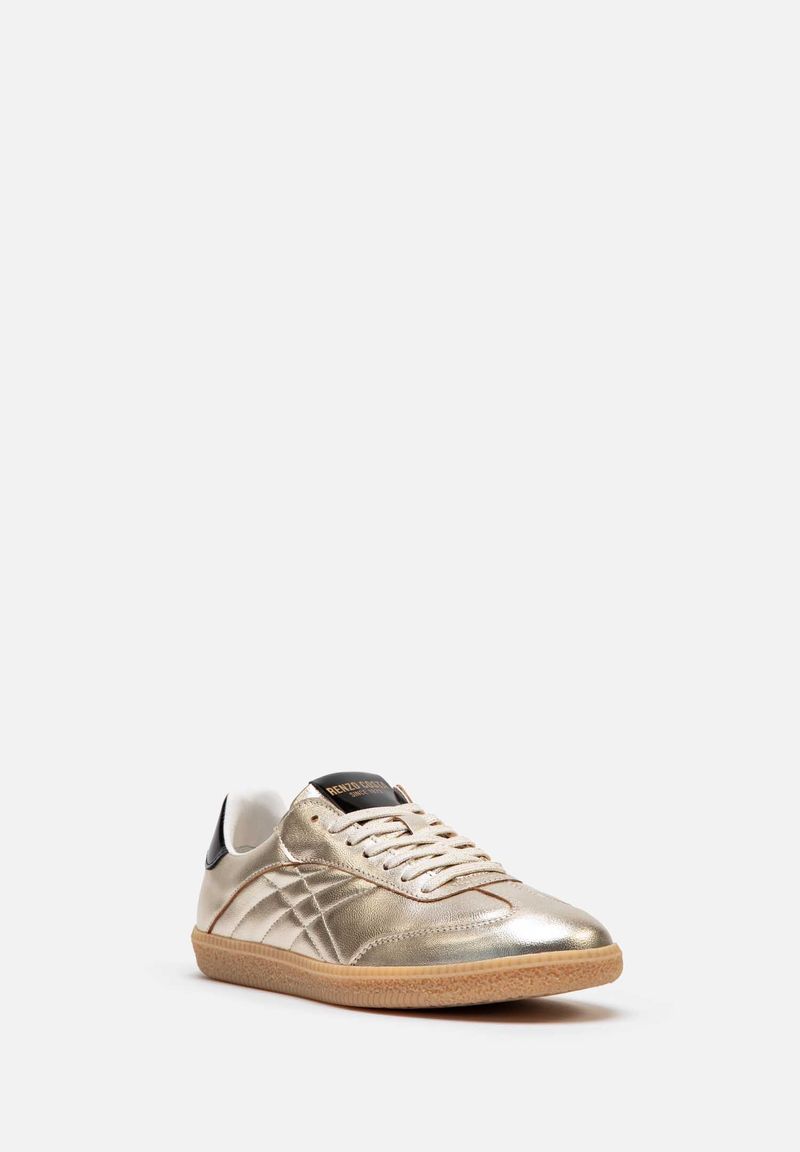 Luxe SNEAKERS BRILLIO ORO BLACK 2