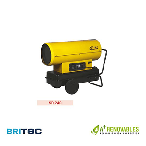 Cañones A Gasoil De Combustión Directa BRITEC OKLIMA SD