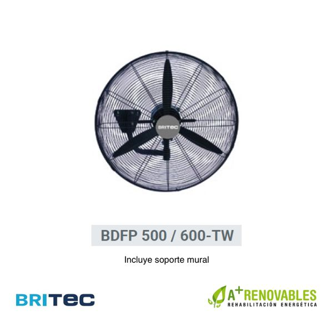Ventiladores Industriales BRITEC VENT BDFP-T / BDFP-TW 2
